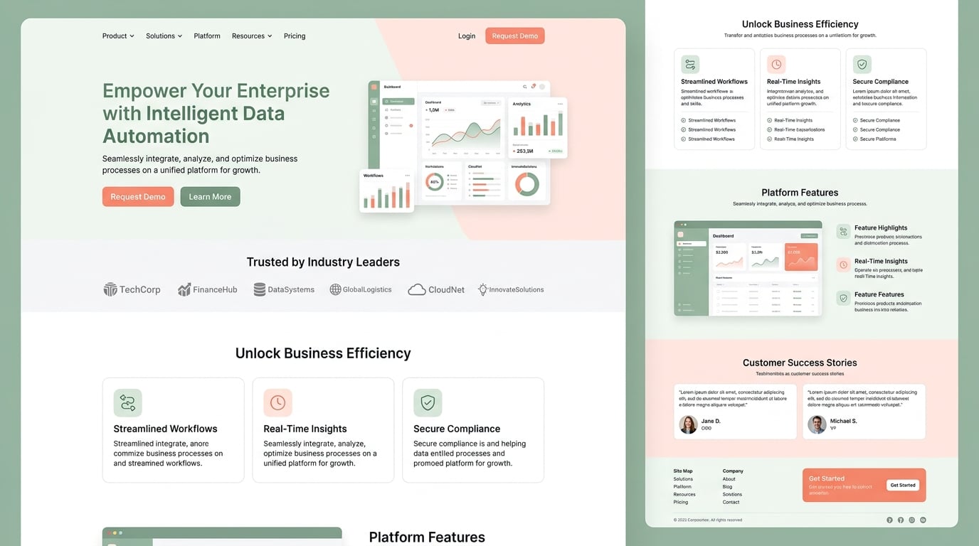 SaaS Landing Page